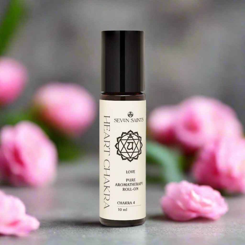 HEART CHAKRA 4 Pure Aromatherapy Roll On Essence 10ml