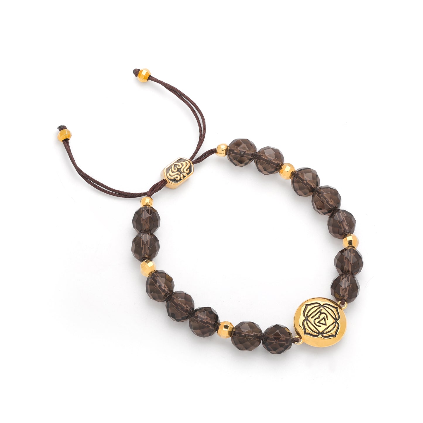 Root Chakra Smokey Quartz Grounded Energy and Calm Bracelet