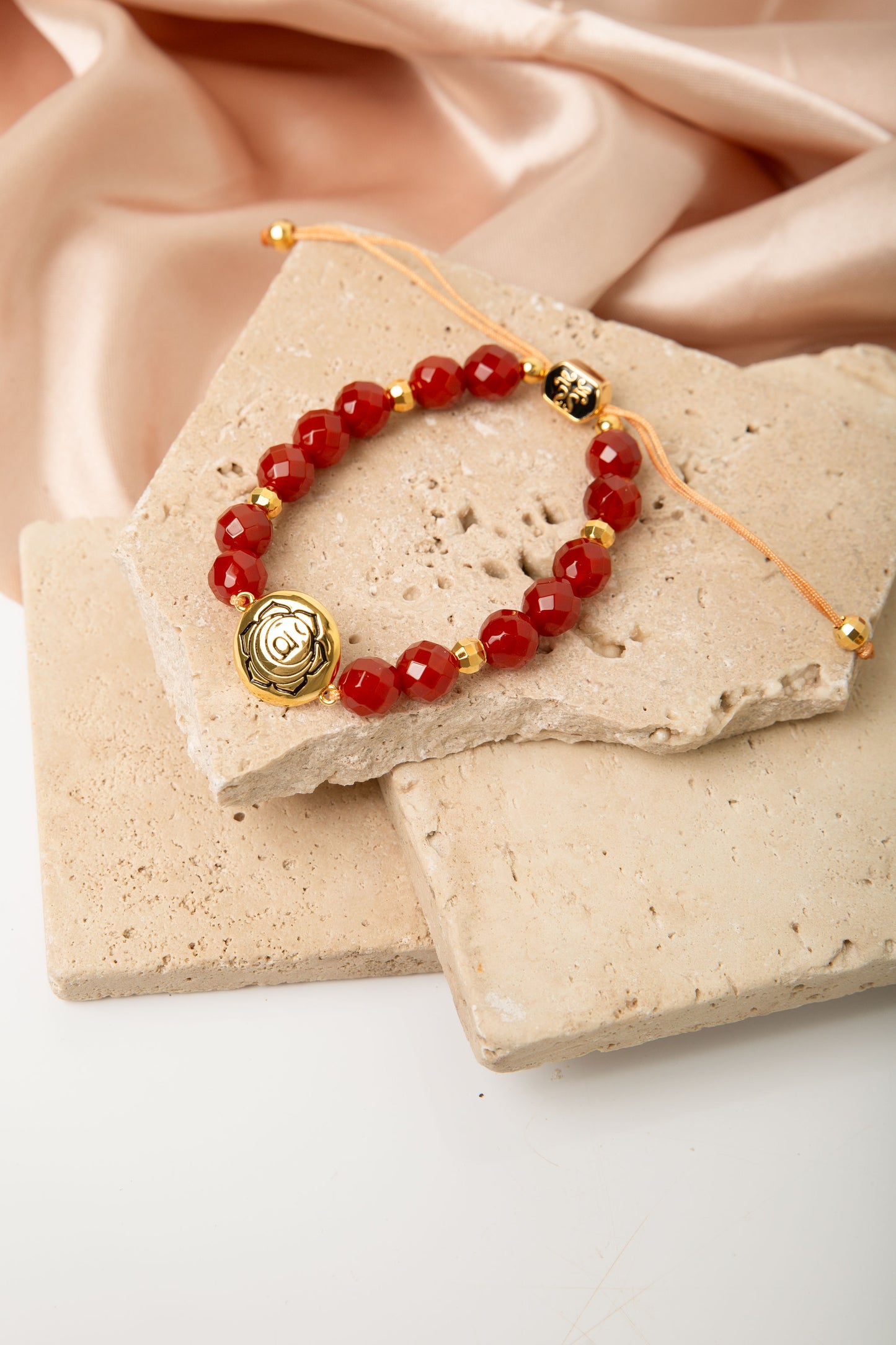 Sacral Chakra Carnelian Abundance & Creativity Bracelet