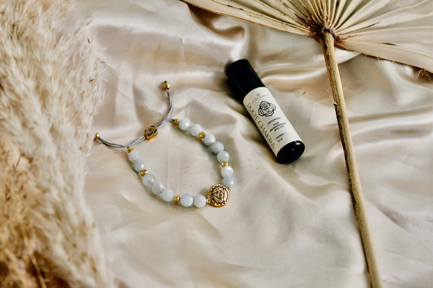 Throat Chakra Aquamarine Inner Peace & Tranquility Bracelet